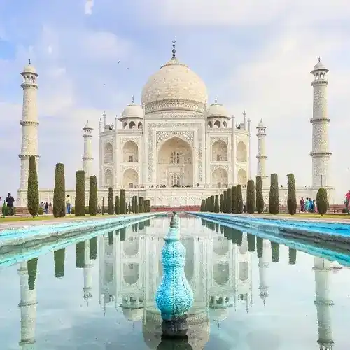 The Taj Mahal in Agra